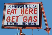 Funny Sign-Gas