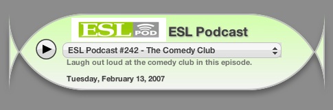 ESL Podcast Widget for Apple Computers