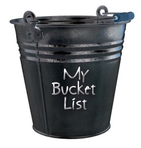 bucket list