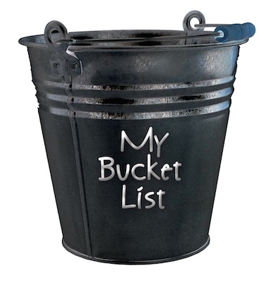 ESL Podcast Blog » Blog Archive » Bucket List: The Story of a Word